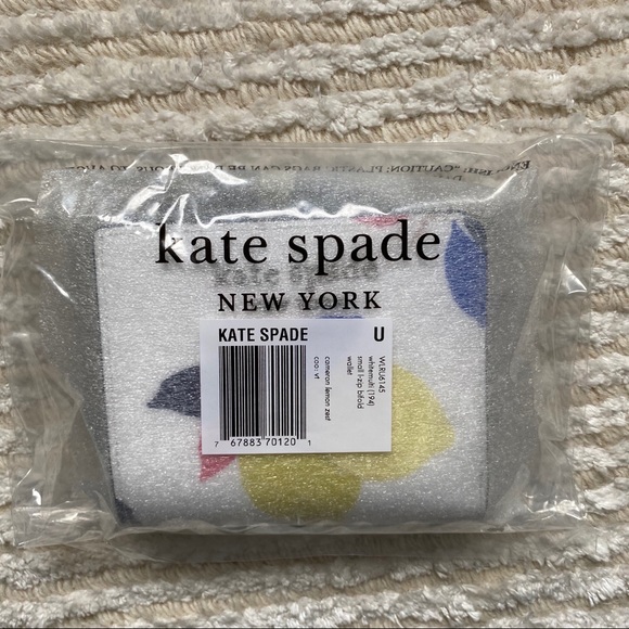 NWT Kate Spade Cameron small lemon zest wallet - Picture 4 of 4